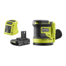 Ryobi 18V ONE+ 125mm Random Orbital Sander 2ah Kit