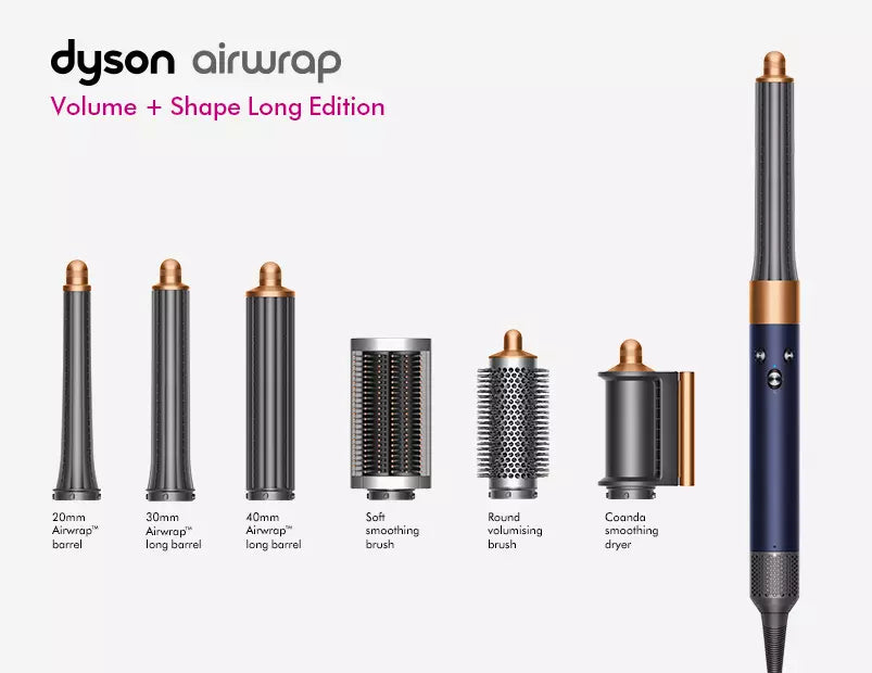 Dyson Airwrap Volume + Shape Long Edition styler and dryer (Blue