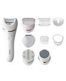 Philips Series 8000 Epilator with 9 Accessories