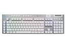 Logitech G915 X LIGHTSPEED Low-Profile Wireless Gaming Keyboard (White)
