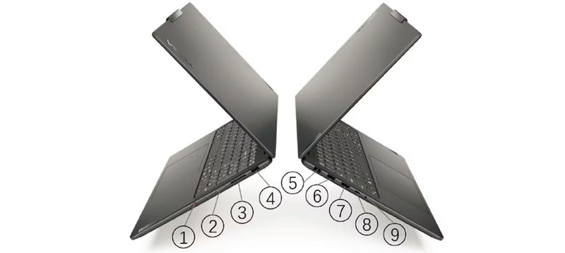 Lenovo Yoga Pro 9i (16”, Gen 8, 32GB RAM, 2TB SSD, RTX4060, 3.2K IPS, Win 11 Pro) [Like New]