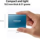 Samsung T5 Portable 2TB SSD (Black) [Pre-owned]
