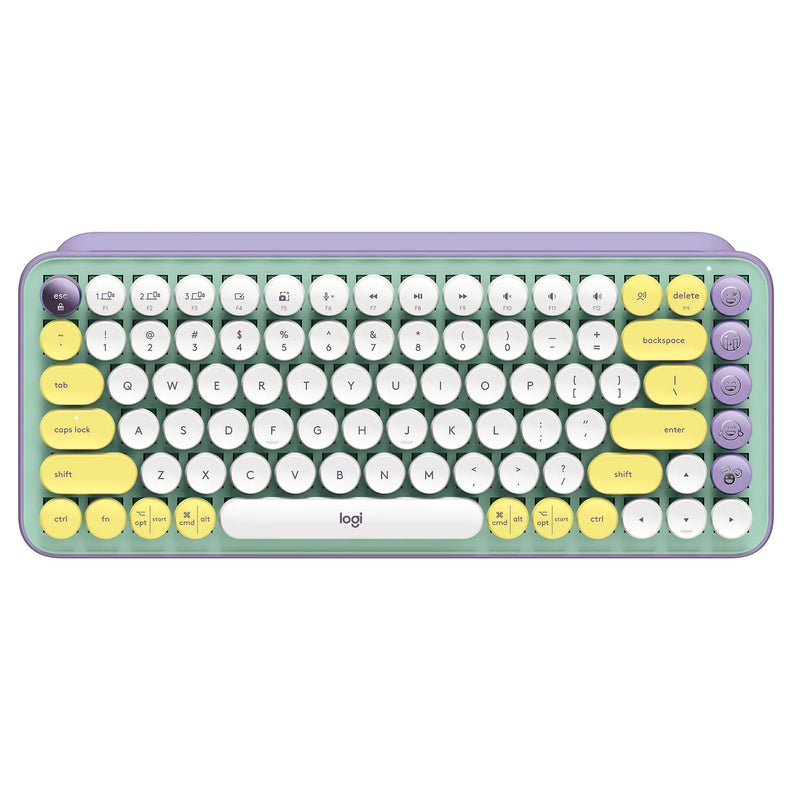 Logitech POP Keys Wireless Mechanical Keyboard with Emoji Keys
