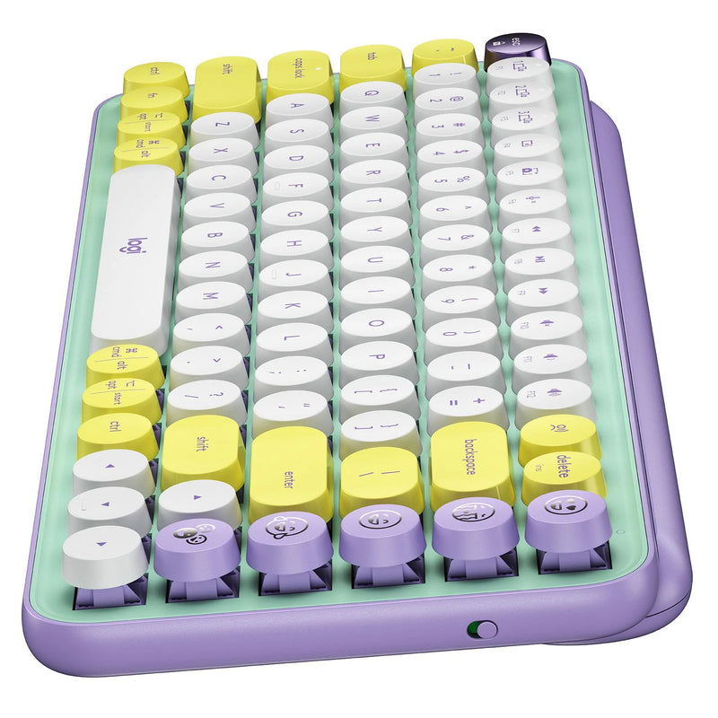 Logitech POP Keys Wireless Mechanical Keyboard with Emoji Keys