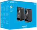 Logitech Z150 Multimedia PC Speakers (Midnight Black)