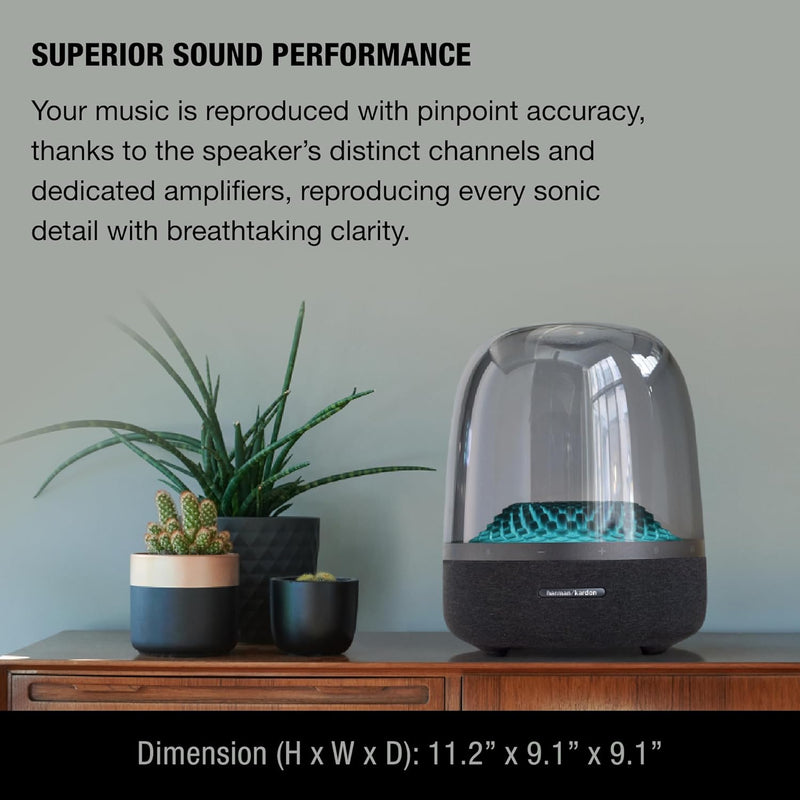 Harman Kardon Aura Studio 4 Wireless Bluetooth Speaker (Black)