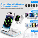 HEYMIX 3 in 1 Wireless Charger (Compatible with Android and iPhone)