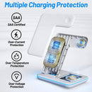 HEYMIX 3 in 1 Wireless Charger (Compatible with Android and iPhone)