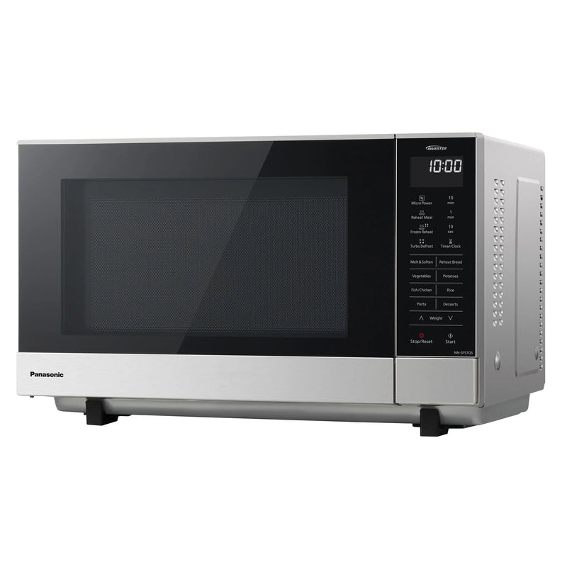 Panasonic 27L 1000W Flatbed Microwave (Stainless Steel)