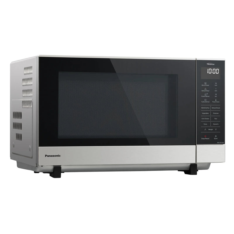 Panasonic 27L 1000W Flatbed Microwave (Stainless Steel)