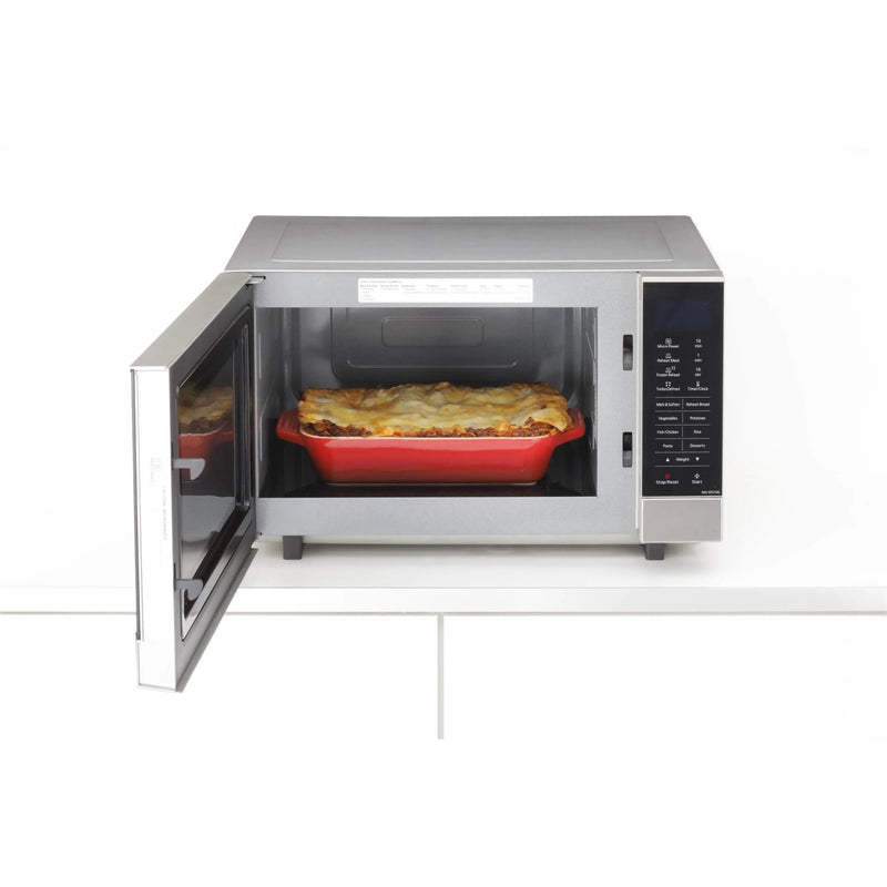 Panasonic 27L 1000W Flatbed Microwave (Stainless Steel)
