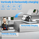 HEYMIX 3 in 1 Wireless Charger (Compatible with Android and iPhone)