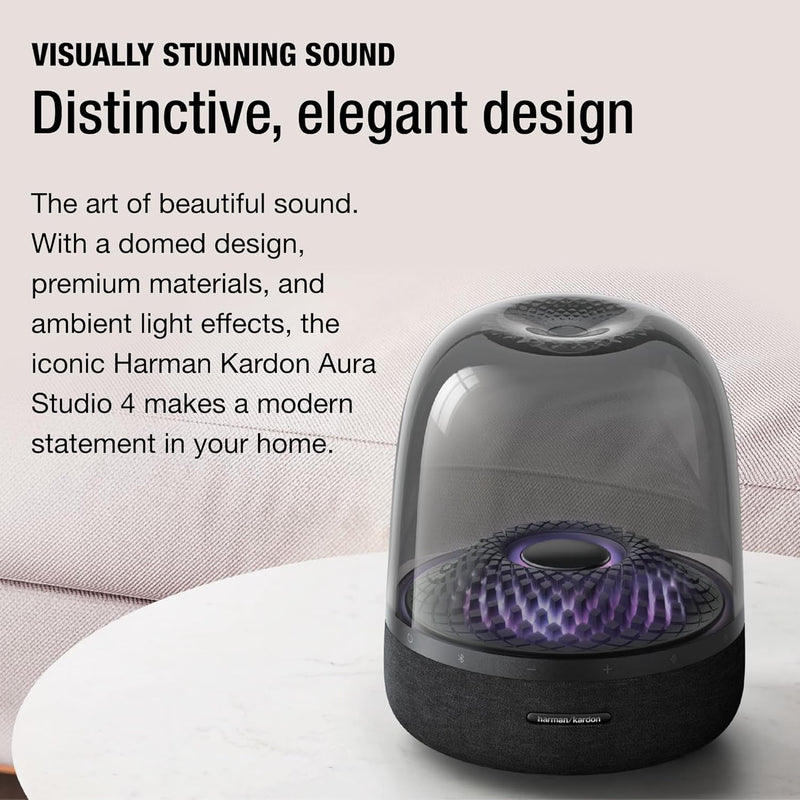 Harman Kardon Aura Studio 4 Wireless Bluetooth Speaker (Black)