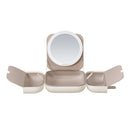 AMIRO Cube S Portable LED Magnetic Bag Mirror (White)