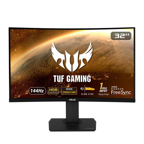 ASUS VG32VQ 32" 2K 144Hz VA Curved HDR Gaming Monitor - LavaTech AU