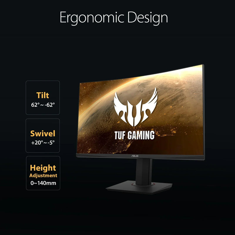 ASUS VG32VQ 32" 2K 144Hz VA Curved HDR Gaming Monitor - LavaTech AU