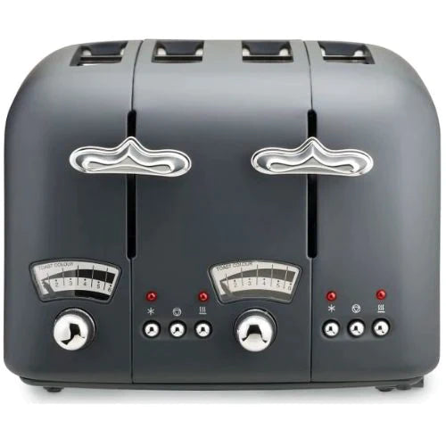 DeLonghi Argento Silva 4 Slice Toaster (Birch Grey) - LavaTech AU