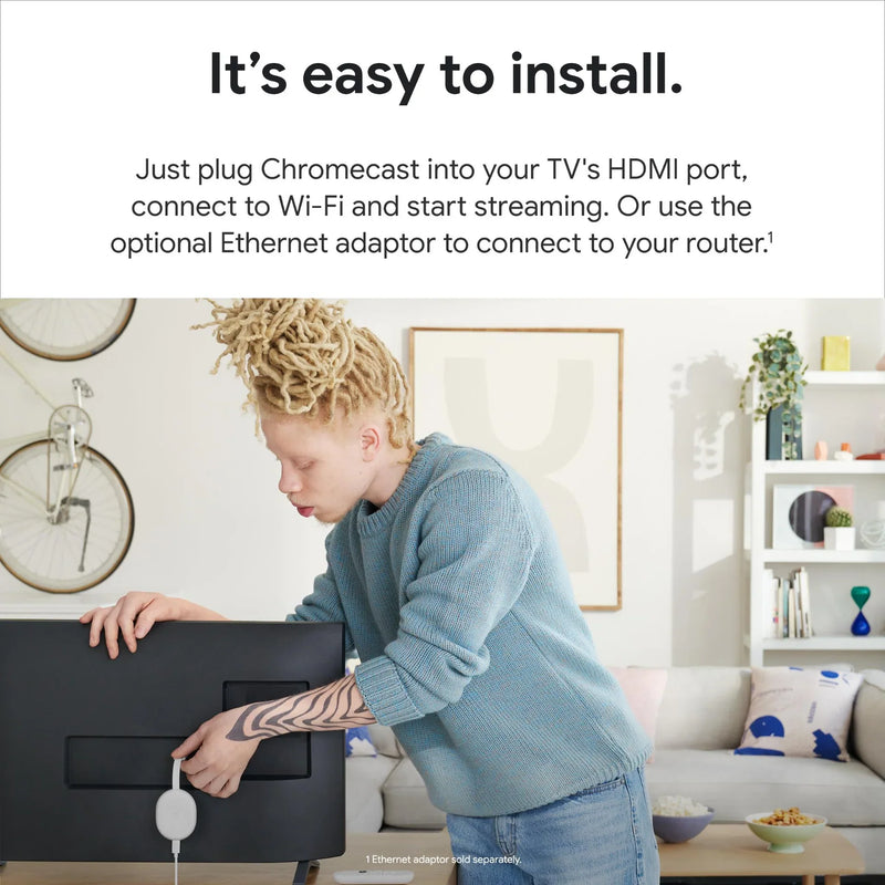 Google Chromecast with Google TV (4K) - LavaTech AU