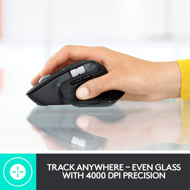Logitech MX Master 3 Advanced Wireless Mouse Graphite [Opened Box] - LavaTech AU