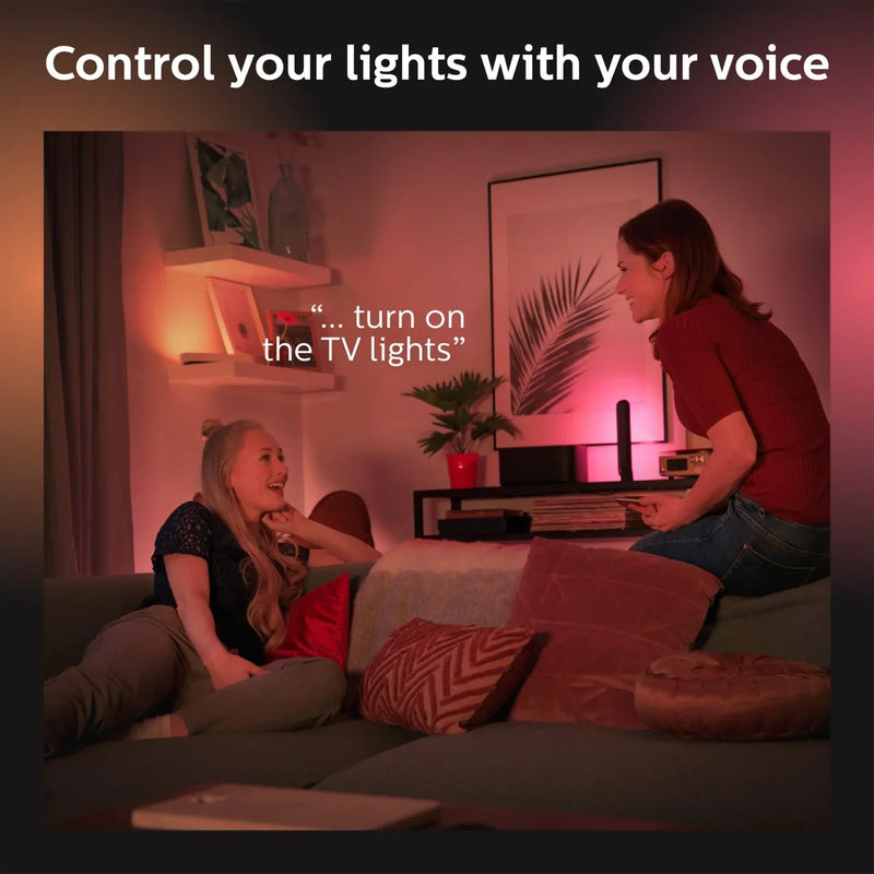 Philips Hue Play Smart Light Bar Double Pack Black