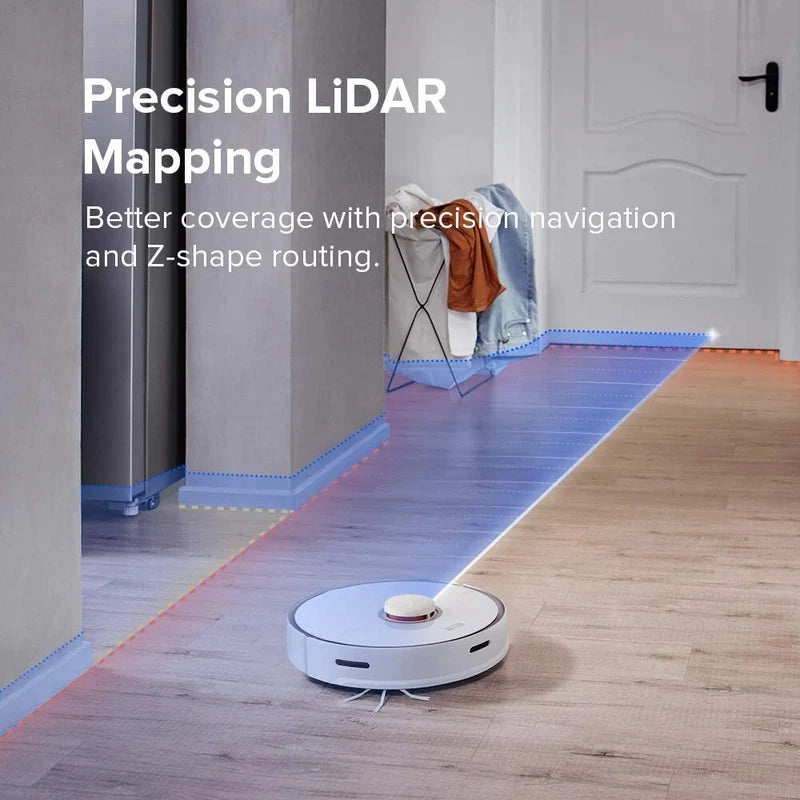 Roborock S5 Max Robotic Vacuum Cleaner - White - LavaTech AU