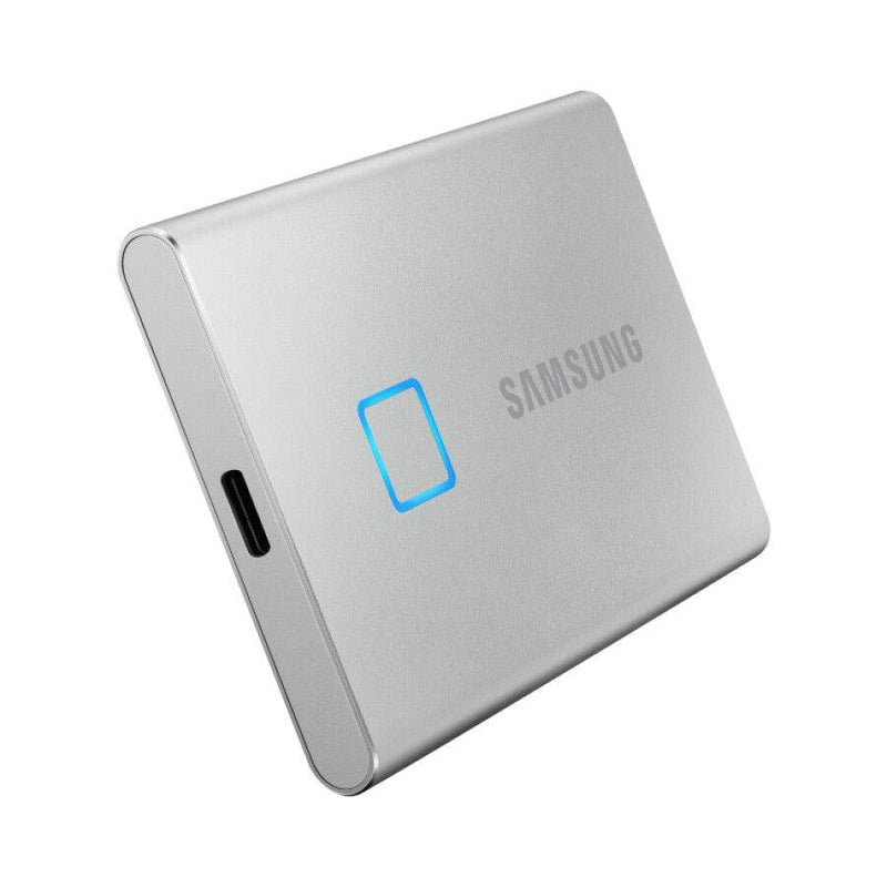 Samsung T7 Touch 1TB Portable SSD - Silver - LavaTech AU