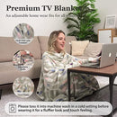 Wearable Blanket with Sleeves - LavaTech AU