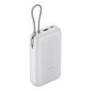 Xiaomi Power Bank 20000mAh (Integrated Cable) [Light Grey]
